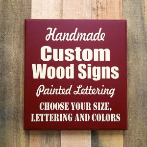 Custom Signs WorkShop